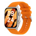 Chytré Hodinky Colmi C81 Bluetooth Hodinky Amoled IP68 Smart Watch Oranžové