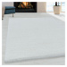 Kusový koberec Fluffy Shaggy 3500 white 60x110 cm