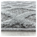 Ayyildiz koberce Kusový koberec Pisa 4702 Grey kruh - 80x80 (průměr) kruh cm