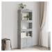 vidaXL Skříň highboard betonově šedá 63 x 33 x 180 cm kompozitní dřevo