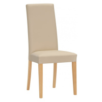 Jídelní celočalouněná židle Stima Nancy - PU kůže nebo látka, více barev Varianta 8 - buk, kožen