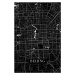 Mapa Peking black, 26.7 × 40 cm