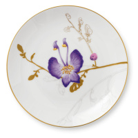 Květinový talíř s maceškou, 22 cm - Royal Copenhagen