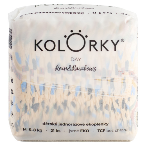 KOLORKY DAY Déšť a duhy vel. M (5-8 kg) 21 ks