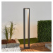 Lucande Lucande Jupp LED závěsná lampa, sada 4 kusů, 90 cm, grafitově šedá