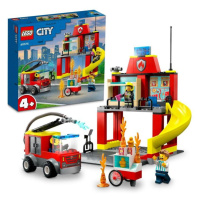 Stavebnice Lego City - Hasičská stanice a auto hasičů