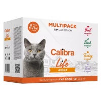 CALIBRA Life kapsa Adult Multipack kapsičky pro kočky 12 x 85 g