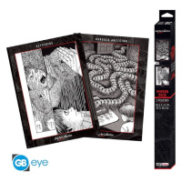 Set 2 plakátů Junji Ito - Artworks (52x38 cm)