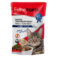 Feline Porta 21 kapsičky 24 x 100 g - Tuňák s hovězím