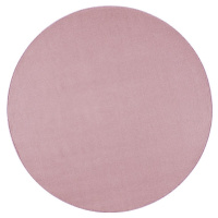 Hanse Home Collection koberce Kusový koberec Nasty 104446 Light-Rose Rozměry koberců: 133x133 (p