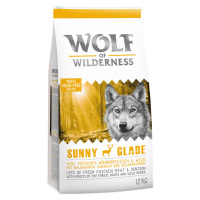 Výhodné balení: 2 x 12 kg Wolf of Wilderness Adult granule MIX - Losos + jehněčí