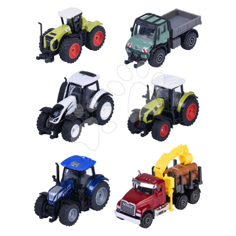 Autíčko farmářské Farm Vehicles Majorette 7,5 cm délka 6 různých druhů