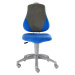 ALBA dětská rostoucí židle FUXO V-line modro-šedá