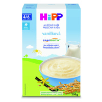 HiPP PRAEBIOTIK® Kaše mléčná pro kojence vanilková 250 g, 4/6m+