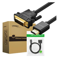 Kabel HDMI na DVI UGREEN 11150, 1,5 m (černý)