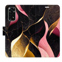 iSaprio flip pouzdro Gold Pink Marble 02 pro Xiaomi Redmi Note 11 / Note 11S