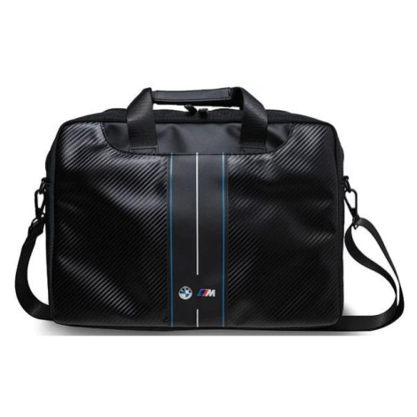 BMW Bag BMCB15COMSCAKL 15" black Carbon Blue Stripes (BMCB15COMSCAKL)