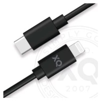 Kabel XQISIT NP Charge & Sync Lightn. to USB-C 2.0 150cm black (50890)