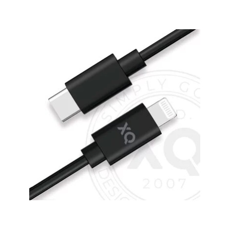 Kabel XQISIT NP Charge & Sync Lightn. to USB-C 2.0 150cm black (50890)