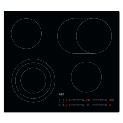 AEG HK654070IB Varná deska sklokeramická 60 cm Radiant Hob Timer HK654070IB