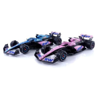 SET 2X F1 A523 TEAM BWT ALPINE PRESS LAUNCH LIVERY N 10 PIERRE GASLY - N 31 ESTEBAN OCON 2