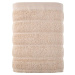 Béžový bavlněný ručník 30x50 cm Frizz – Foutastic