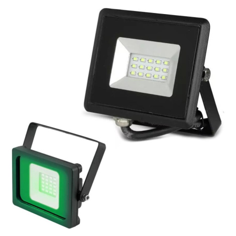 LED Reflektor LED/10W/230V IP65 zelené světlo Donoci