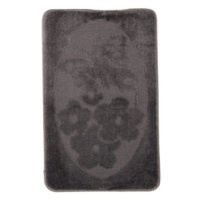 Koupelnový kobereček MONO 1125 tmavě šedý 6203 1PC Motýl