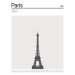 Ilustrace City Paris 2, Finlay & Noa, (30 x 40 cm)