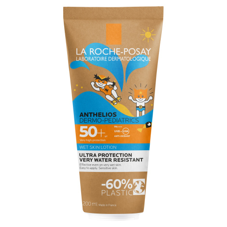 La Roche-Posay Anthelios Dermo-Pediatrics mléko na vlhkou pokožku SPF50+, 250 ml