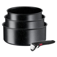 Tefal Sada nádobí 4 ks Ingenio Black Stone L3998902