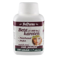 MedPharma Beta karot.25 000 m.j.Pant.+PABA tob.107