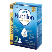 NUTRILON 2 Advanced následné kojenecké mléko 1 kg, 6+