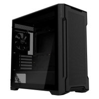 GIGABYTE PC Skříň GB-C102G, Mid Tower, 2x USB3.0, Průhledná bočnice, 2x 120mm Fan, černá