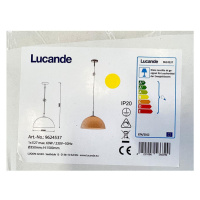 Lucande Lucande - Lustr na lanku LOURENCO 1xE27/60W/230V