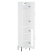 vidaXL Skříň highboard bílá 34,5 x 34 x 180 cm kompozitní dřevo