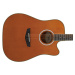 D'Angelico Bowery Dreadnought CE Vintage Natural