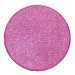Kusový koberec Eton růžový kruh