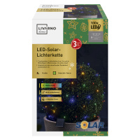 Livarno home Solární světelný LED řetěz, 100 LED (barevná)