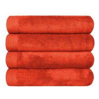 SCANquilt ručník MODAL SOFT cihlová 30 × 50 cm