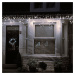 Solight LED vánoční závěs, rampouchy, 120 LED, 3m x 0,7m, přívod 6m, venkovní, teplé bílé světlo