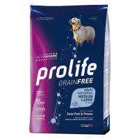 Prolife Dog sada 2 balení - 2 x 10 kg Grain Free Sensitive Adult Medium/Large Sole Fish & Potato