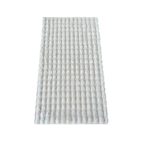 4sleep kusový koberec Merlin 3D bílý