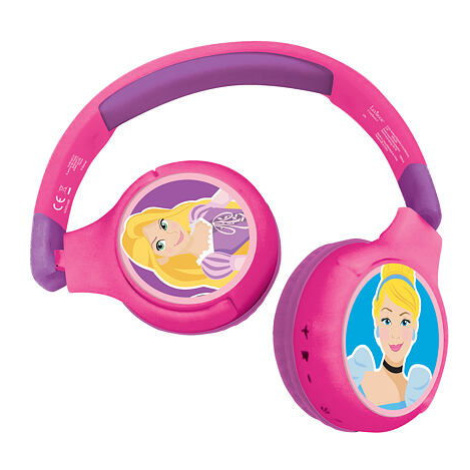 Lexibook Skládací sluchátka Disney Princess Bluetooth