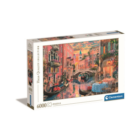 Clementoni 36524 - Puzzle 6000 Západ slunce v Benátkách