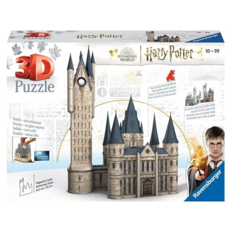3D Puzzle: Harry Potter Bradavický hrad/Astronomická věž 540 dílků RAVENSBURGER