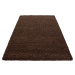 Ayyildiz koberce Kusový koberec Dream Shaggy 4000 brown Rozměry koberců: 65x130