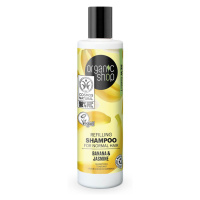 Organic Shop Vyživující šampon pro normální vlasy Banán a jasmín 280 ml