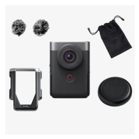 Canon PowerShot V10 Advanced Vlogging Kit stříbrná