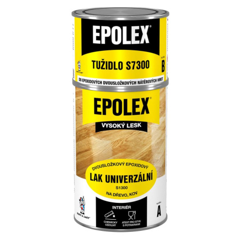 Epolex dvousložkový lak na dřevo + tužidlo 0,84kg Lazurol